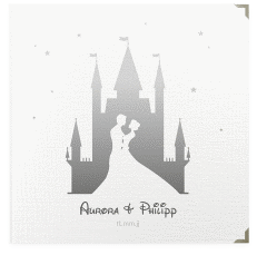 Klick: Details zu Gästebuch Selection Hochzeit "Castle" anzeigen Gästebuch Selection Hochzeit Castle Leinen-Hardcover grau