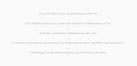 Einleger DinLang lange Karte quer