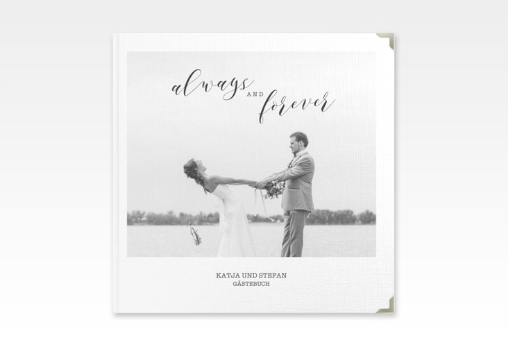 Gästebuch Selection Hochzeit Photoframe Leinen-Hardcover