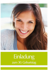 Klick: Details zu Einladung 30. Geburtstag "Gerd/Gerda" anzeigen Einladung 30. Geburtstag "Gerd/Gerda"