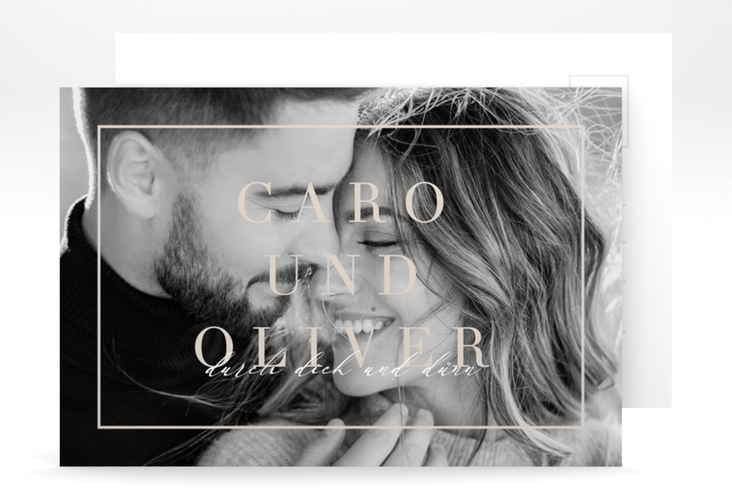 Save the Date-Postkarte Moment A6 Postkarte