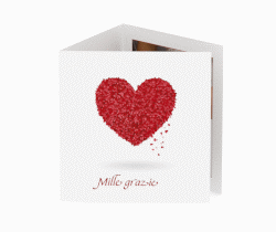 Klick: Details zu Ringraziamenti matrimonio collezione Colonia anzeigen Ringraziamenti matrimonio collezione Colonia Quadr. Karte doppelt