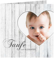 Einladung Taufe "Lovey"