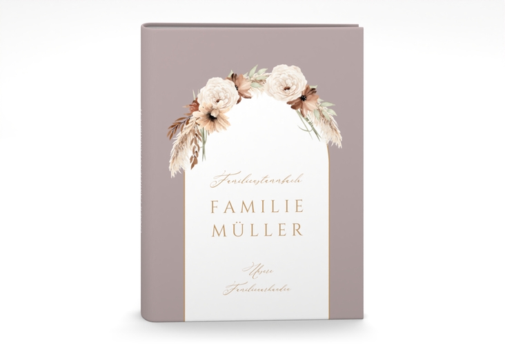 Stammbuch A5 Blumenbogen Stammbuch A5 flieder