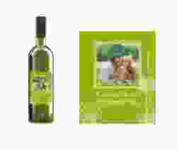 Etichette vino matrimonio collezione Murcia Etikett Weinflasche 4er Set verde