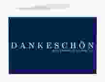 Dankeskarte Hochzeit "Simply"