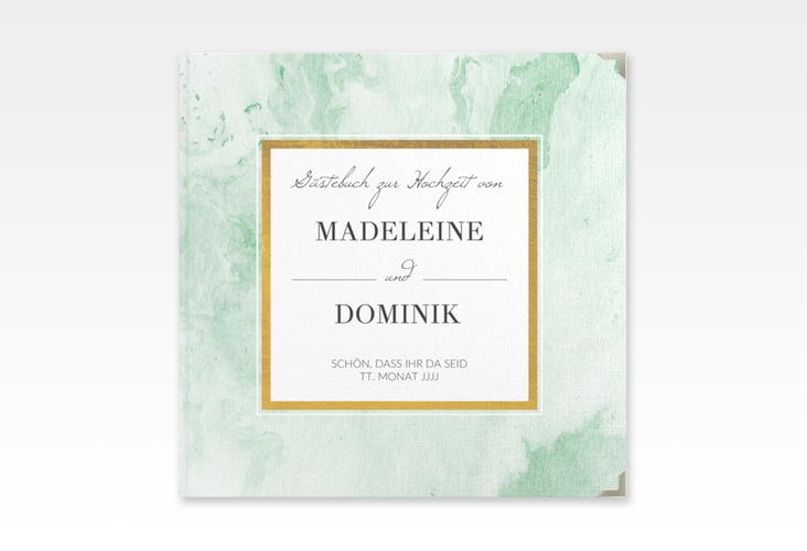Gästebuch Selection Hochzeit Marble Leinen-Hardcover