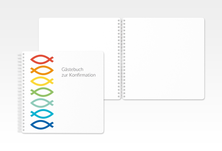 Gästebuch Konfirmation Charity Ringbindung