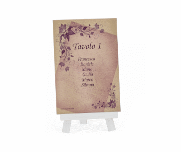 Klick: Details zu Segnaposti matrimonio collezione Como anzeigen Segnaposti matrimonio collezione Como Tischaufsteller