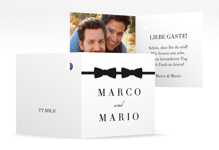 Geschenkanhänger Hochzeit Suits Geschenkanhänger 10er Set