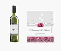 Etichette vino matrimonio collezione Latina Etikett Weinflasche 4er Set fucsia