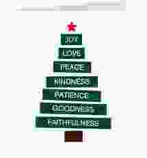Business-Weihnachtskarte "Christmastree"