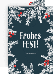 Klick: Details zu Business-Weihnachtskarte "Abendstunde" anzeigen Business-Weihnachtskarte "Abendstunde"