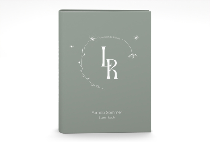 Stammbuch A5 Familienwurzel Stammbuch A5 gruen