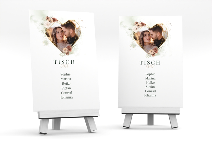 Tischaufsteller Hochzeit Odeur Tischaufsteller