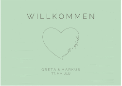 Klick: Details zu Willkommensschild Poster "Lebenstraum" anzeigen Willkommensschild Poster Lebenstraum 70 x 50 cm Poster mint