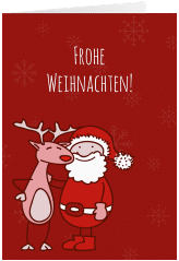 Klick: Details zu Weihnachtskarte "Cartoon" anzeigen Weihnachtskarte "Cartoon"