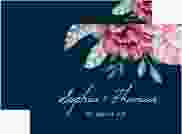 Save the Date-Visitenkarte "Blooming"