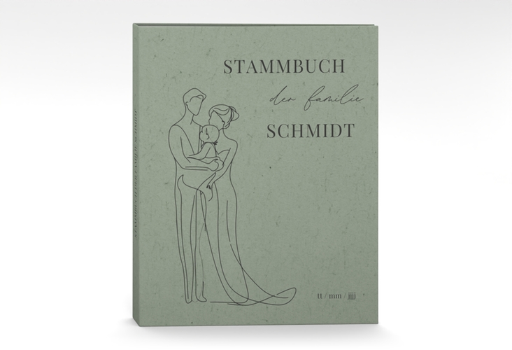 Stammbuch A4 Vereint Stammbuch A4 gruen
