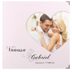 Klick: Details zu Gästebuch Selection Hochzeit "Sweetheart" anzeigen Gästebuch Selection Hochzeit Sweetheart Leinen-Hardcover rosa
