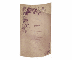 Klick: Details zu Menù matrimonio collezione Como anzeigen Menù matrimonio collezione Como DIN A4 Wickelfalz