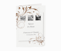 Klick: Details zu Libro messa matrimonio collezione Palma anzeigen Libro messa matrimonio collezione Palma DIN A5 geklappt marrone