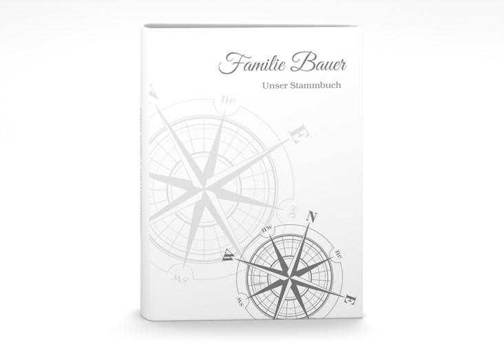 Stammbuch A5 Windrose Stammbuch A5 grau