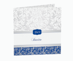 Klick: Details zu Inviti matrimonio collezione Latina anzeigen Inviti matrimonio collezione Latina Quadratische Klappkarte marrone