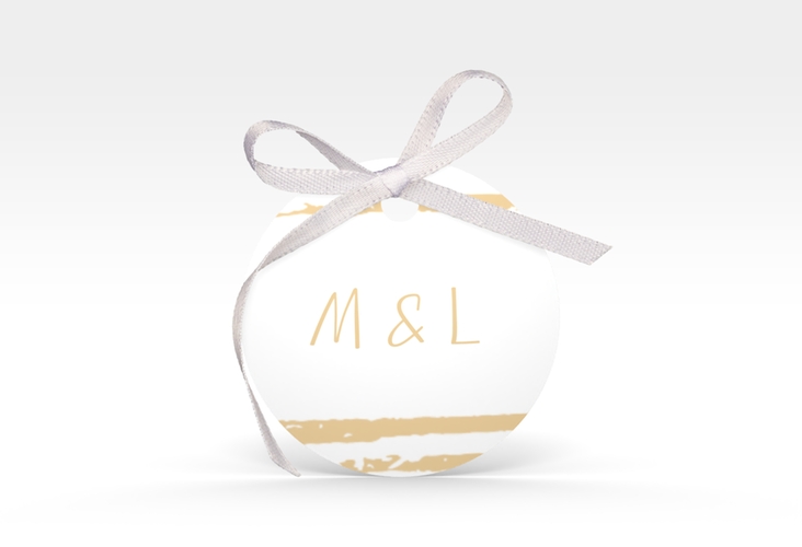Geschenkanhänger Hochzeit Mare Geschenkanhänger, rund