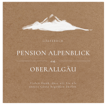 Gästebuch Creation Ferienwohnung "Alpenblick"