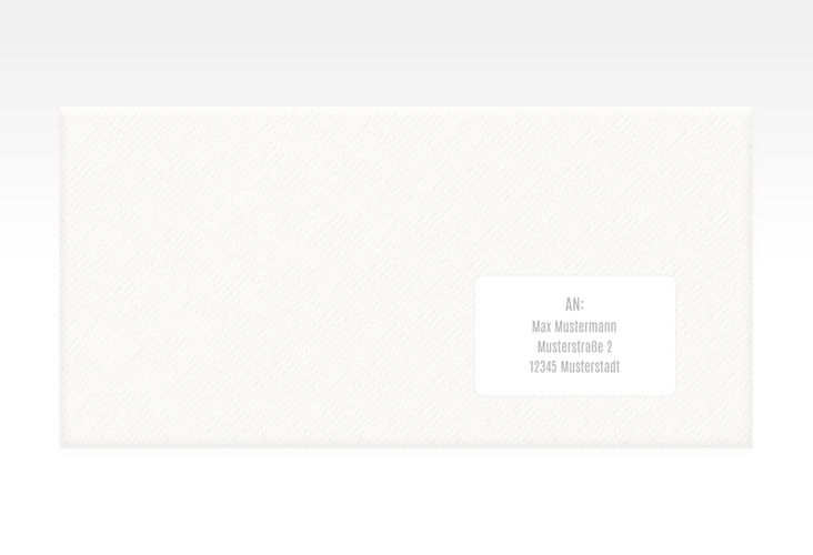 Empfängeretikett Hochzeit Memory 63,5 x 38,1 mm