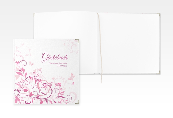 Gästebuch Selection Hochzeit Lilly Leinen-Hardcover