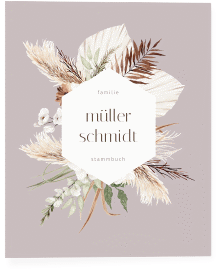 Klick: Details zu Stammbuch A4 "Bohemian" anzeigen Stammbuch A4 Bohemian Stammbuch A4 flieder