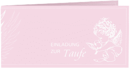 Klick: Details zu Einladungskarte Taufe "Angel" anzeigen Einladungskarte Taufe "Angel"