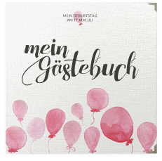 Klick: Details zu Gästebuch Selection Geburtstag "Ballon" anzeigen Gästebuch Selection Geburtstag "Ballon"