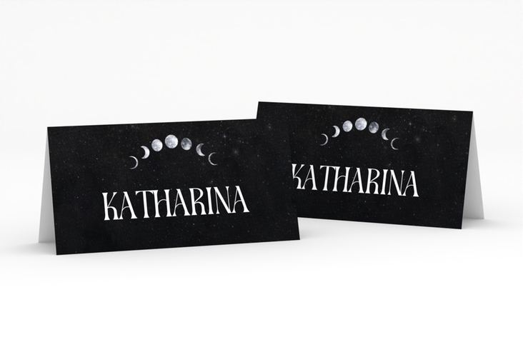 Tischkarte Hochzeit Mondphase Tischkarten