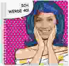 Gästebuch Geburtstag "Popart Woman"