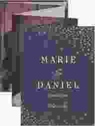 Foto-Leporello Hochzeit Glitter Leporello blau
