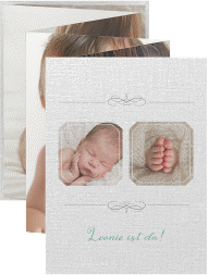 Foto-Leporello Baby Lullaby Leporello tuerkis