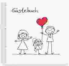 Gästebuch Hochzeit Familia Ringbindung