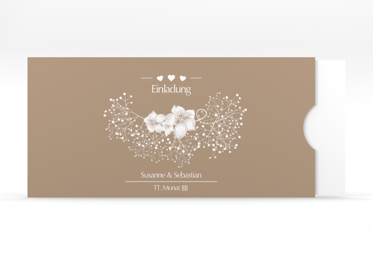 Hochzeitseinladung Jena Einsteckkarte