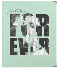 Hochzeitsalbum Letters 21 x 25 cm mint