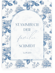 Stammbuch A5 "Blue Floral"
