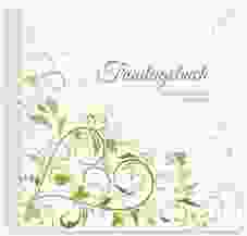 Trautagebuch Hochzeit "Lilly" Trautagebuch Hochzeit gruen