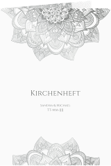 Klick: Details zu Kirchenheft Hochzeit "Delight" anzeigen Kirchenheft Hochzeit Delight A5 Klappkarte hoch grau