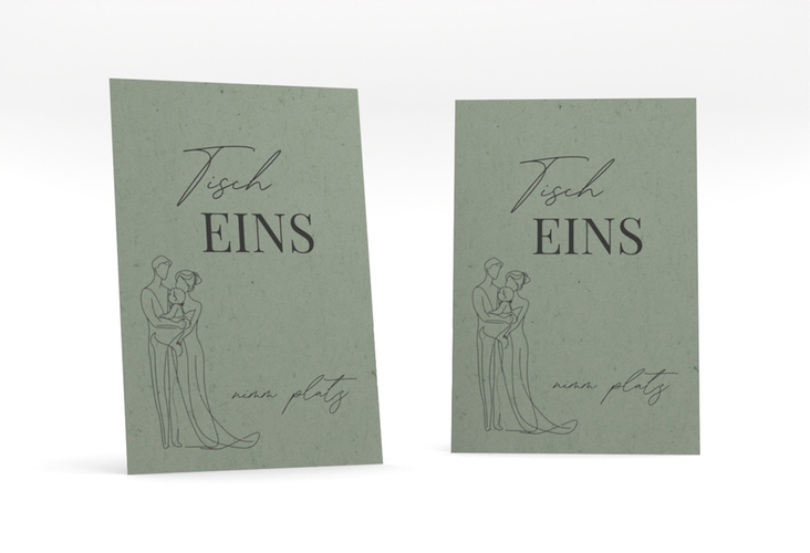 Tischnummer Hochzeit Vereint Tischaufsteller