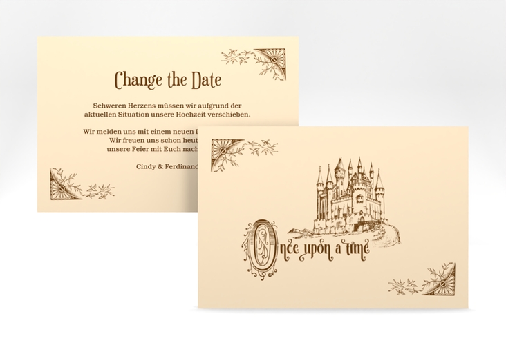 Change the Date-Karte Storybook A6 Karte quer