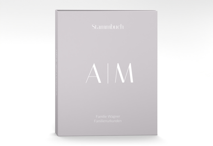 Stammbuch A4 Clean Initial Stammbuch A4