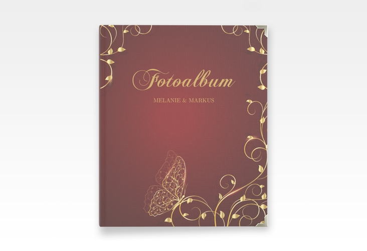 Hochzeitsalbum Eternity 21 x 25 cm rot