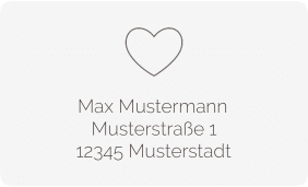 Klick: Details zu Empfängeretikett Hochzeit "Lebenstraum" anzeigen Empfängeretikett Hochzeit Lebenstraum 63,5 x 38,1 mm weiss